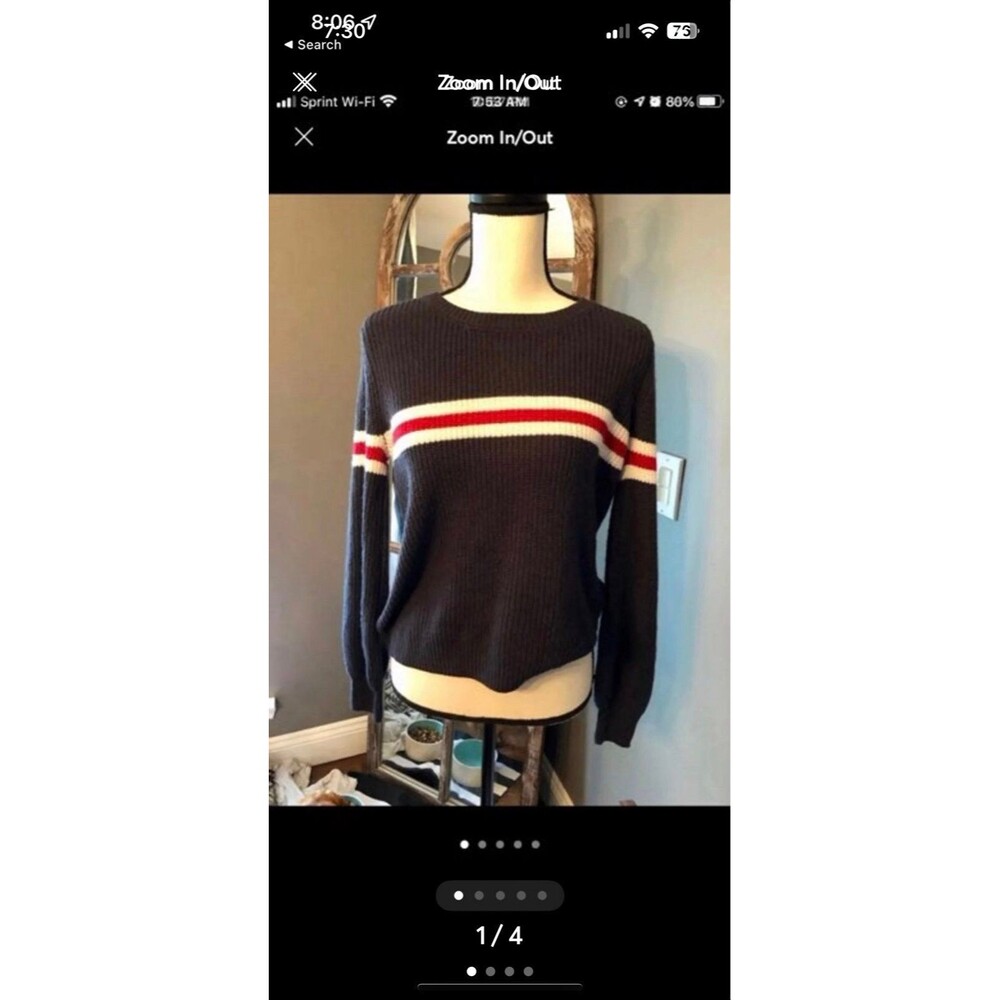 long sleeve sweater!